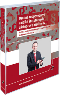 Osobná zodpovednosť a riziká štatutárnych zástupcov a riaditeľov